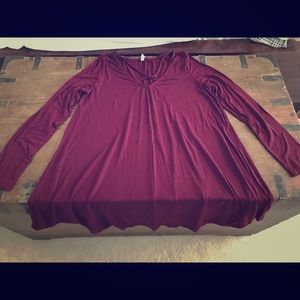 Dress/tunic cross top